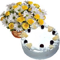 Online Eggless Cakes to Delhi : Flowers to Delhi