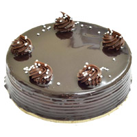 Send Online Cakes to Delhi - Chocolate Truffle Cake From 5 Star