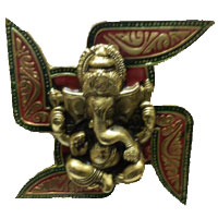 Online Gifts to Delhi : Order Ganesh on Swastik