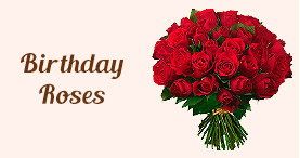 Birthday Roses to Delhi