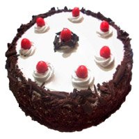 Send Cake to Delhi - Black Forest Cake From 5 Star