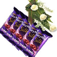 Cadbury Chocolates and Flowers to Delhi