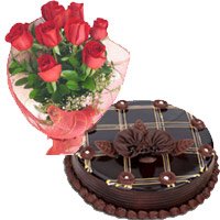 Red Roses and Chocolate Cakes to Delhi