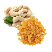 Deliver 250gm Cashew and 250gm Raisins to Delhi : Best Mothers Day Gifts to Delhi