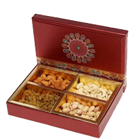 Send Wedding gifts including Fancy Dry Fruits to Delhi of 500 gms Box