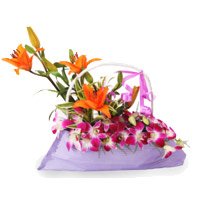 Orchid Lily Flower Delivery in Delhi
