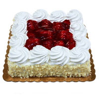 Same Day Cake to Delhi - Strawberry Cake