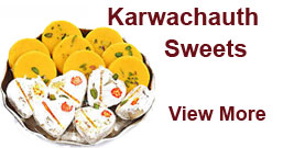Sweets for Karwa Chauth