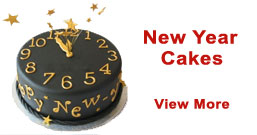 Send New Year Cakes to Noida