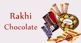 Rakhi Chocolates to Delhi
